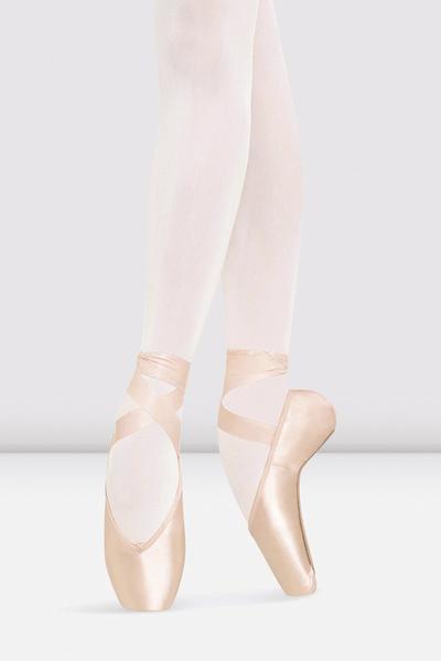 Heritage Pointe Shoes - Pink Satin / 2 / 1X